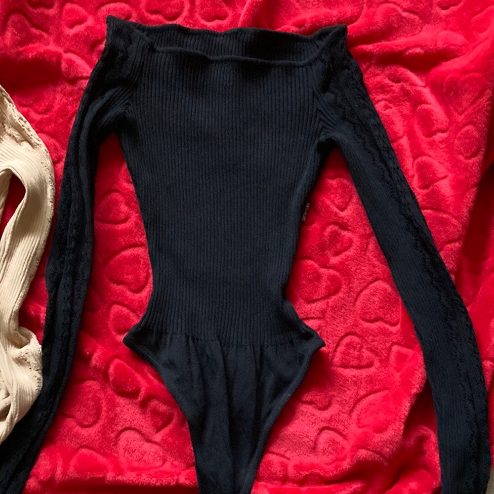 Anti-flirt 6 bodysuits and 1 top size xs (French size 1)